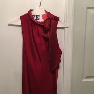Crimson Cocktail Dress